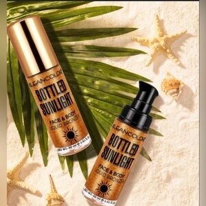 KLEANCOLOR‎ Bottled Sunlight Face & Body Liquid Bronzer new